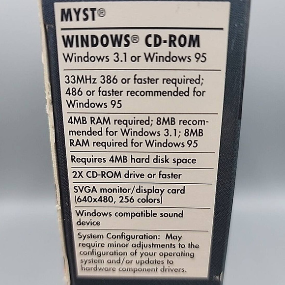 Myst PC Video Game Win 95 Best Selling CD ROM of All Time RedOrb & Strategy Book - Picture 4 of 12